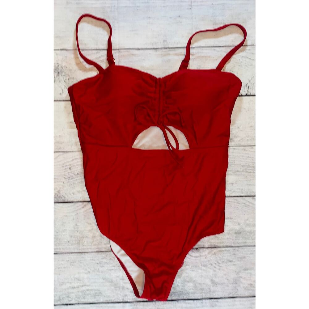 Women’s Plus Size Cut Out One Piece Swimsuit - Size X-Large - Picture 4 of 6